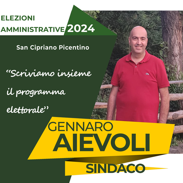 Gennaro Aievoli Sindaco